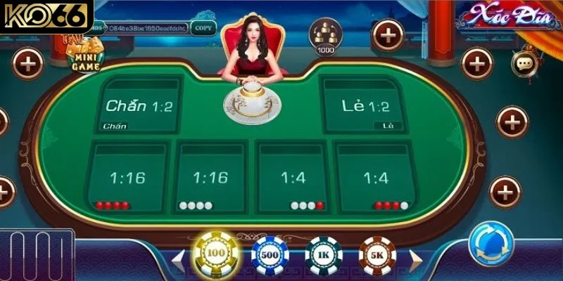 Xóc đĩa bịp bằng tay chuẩn kỹ thuật